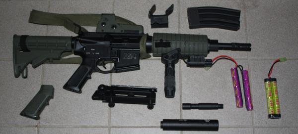 M&P15 CQB and all the rest.